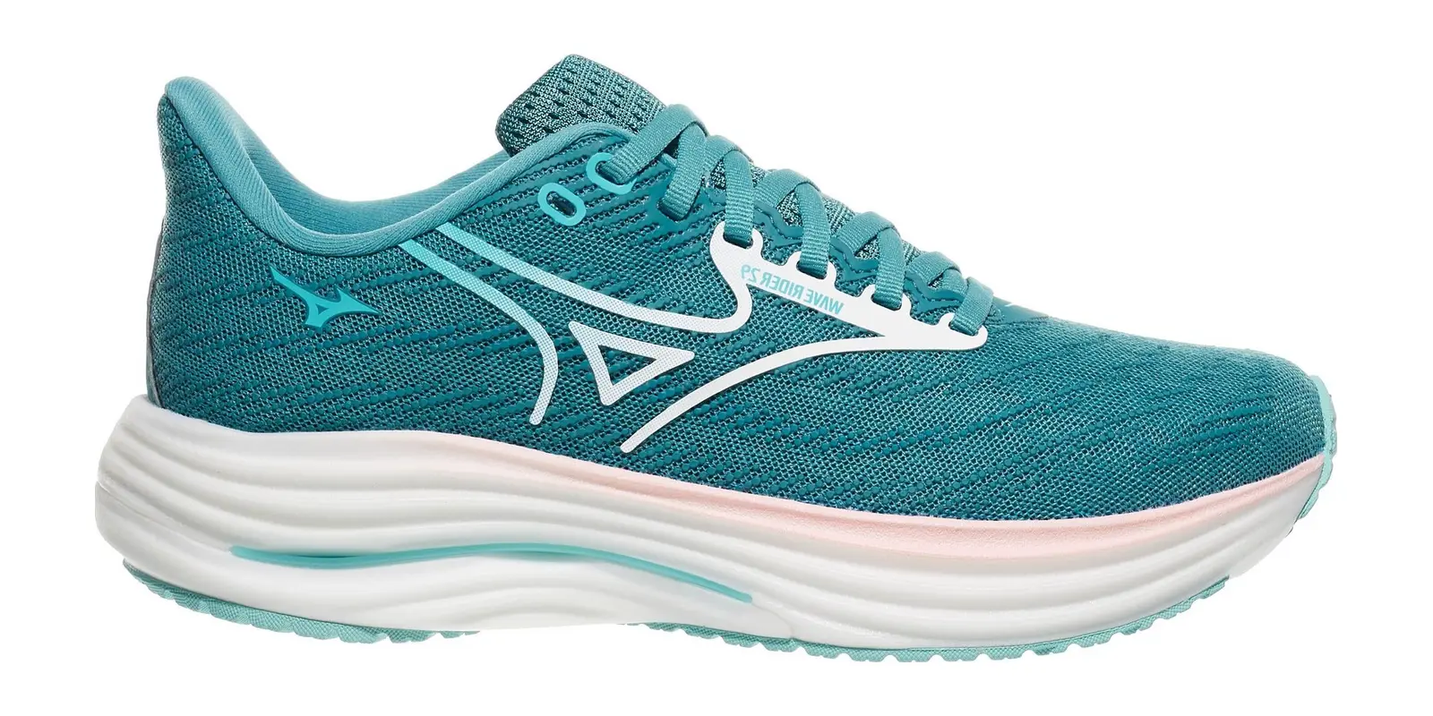 Mizuno Wave Rider 29 in Larkspur / White