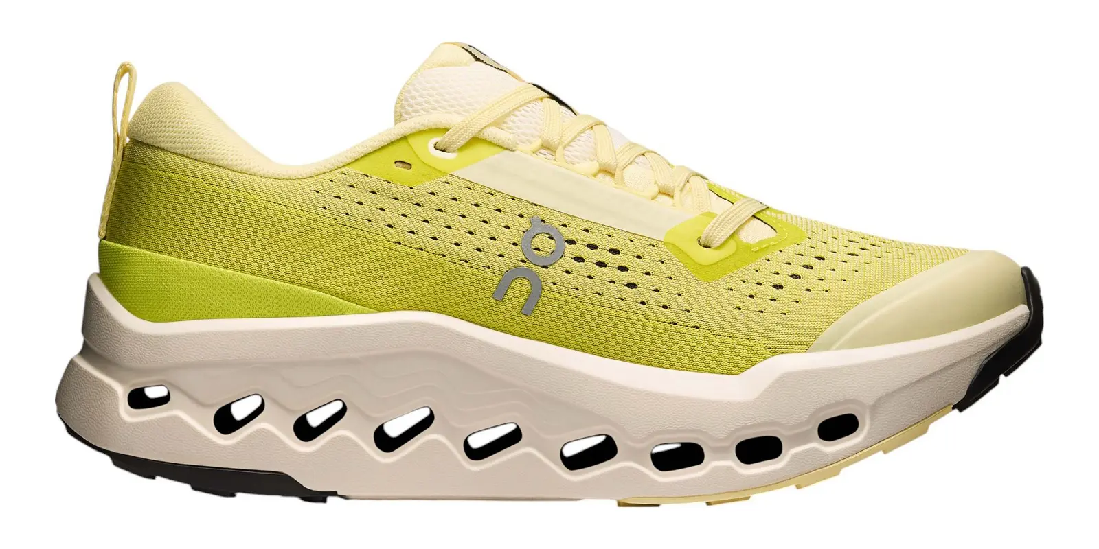 On Cloudsurfer Trail 2 in White / Green