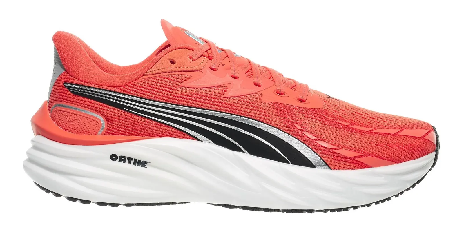 PUMA Velocity Nitro 4 in Red / Black / White