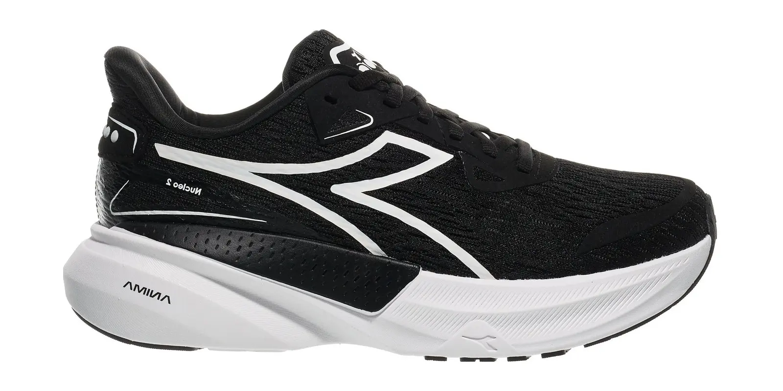 Diadora Nucleo 2 in Black / White