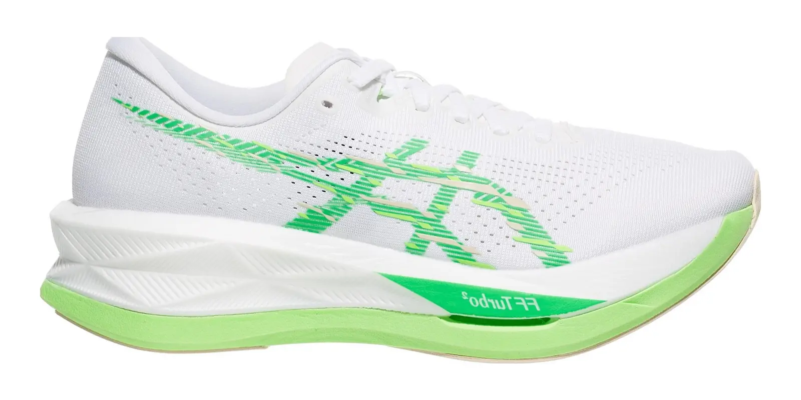 ASICS SONICBLAST in White / Vital Green