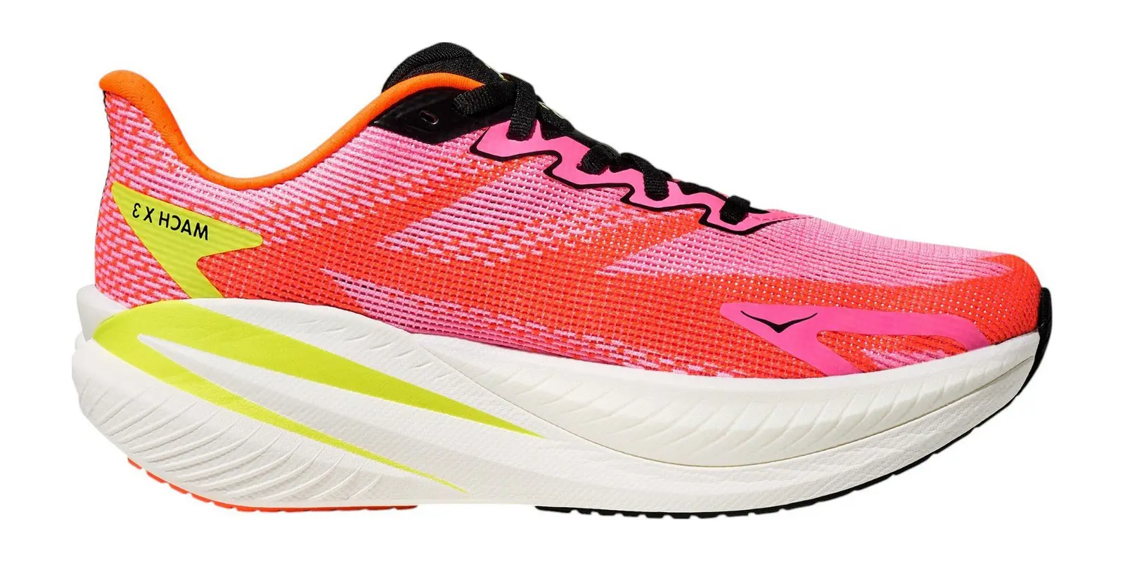 HOKA Mach X 3 in Pink / Orange