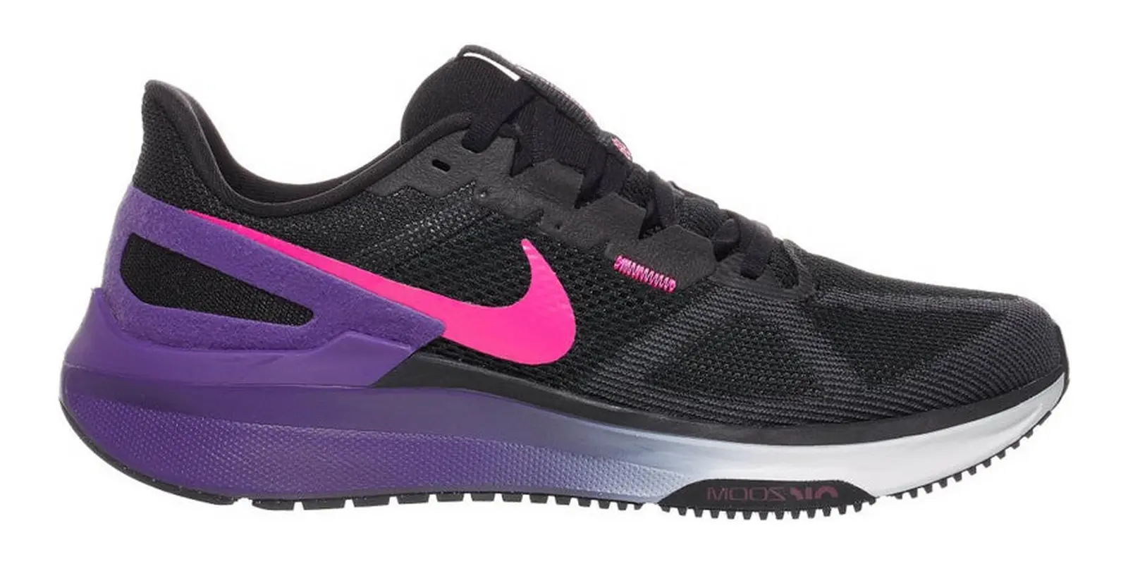 Nike Structure 25 in Blackfuchsiaanthracite
