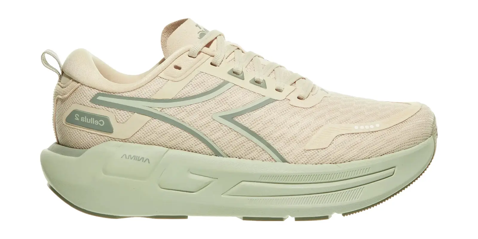 Diadora Cellula 2 in Almond Milk / Seafoam