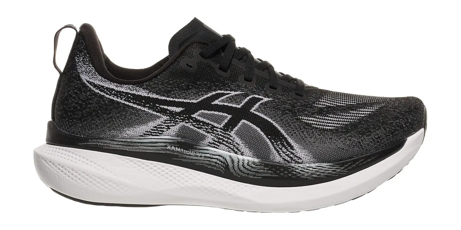 ASICS GlideRide Max 2 in Black / White