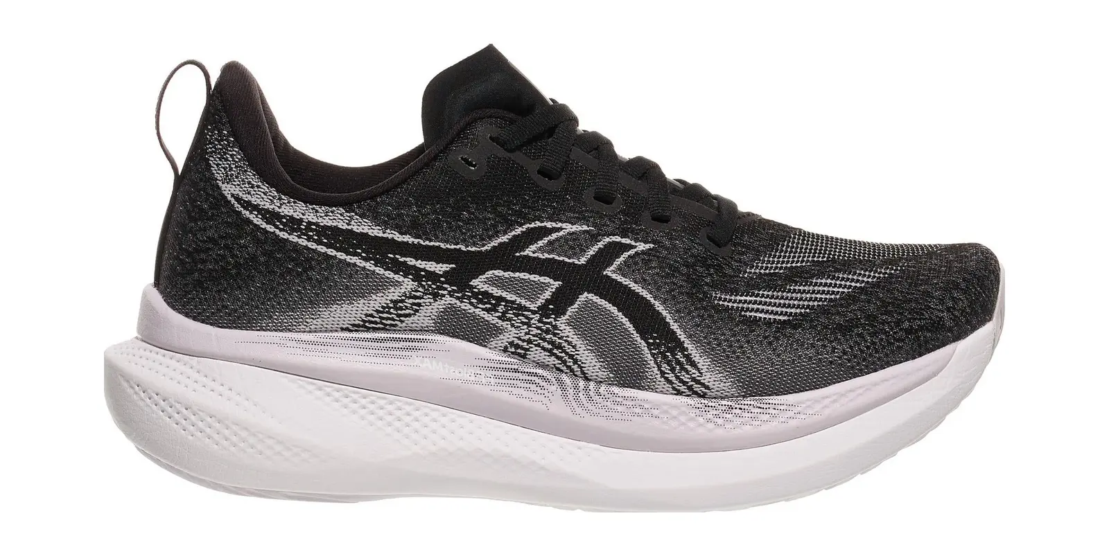 ASICS GlideRide Max 2 in Black / Lilac Hint