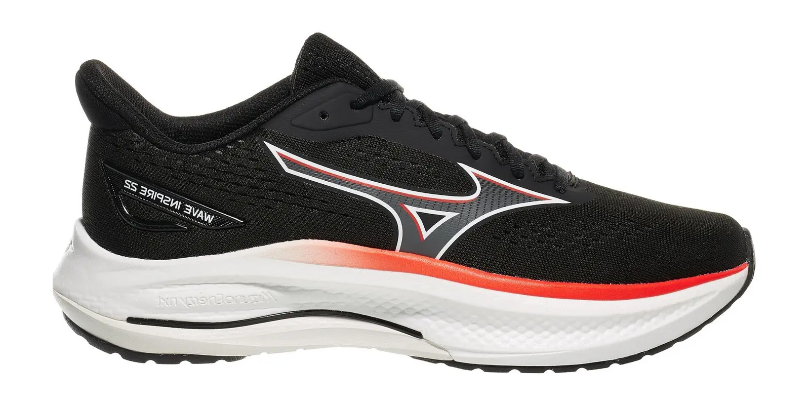 Mizuno Wave Inspire 22 in Black / Quiet Shade