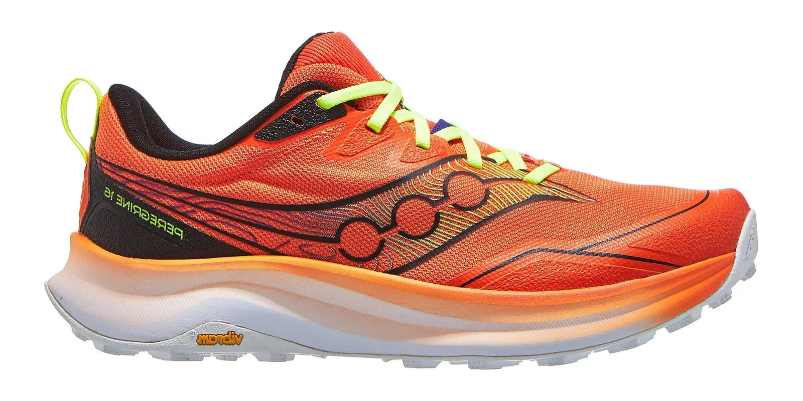 Saucony Peregrine 16 in Fire / Black