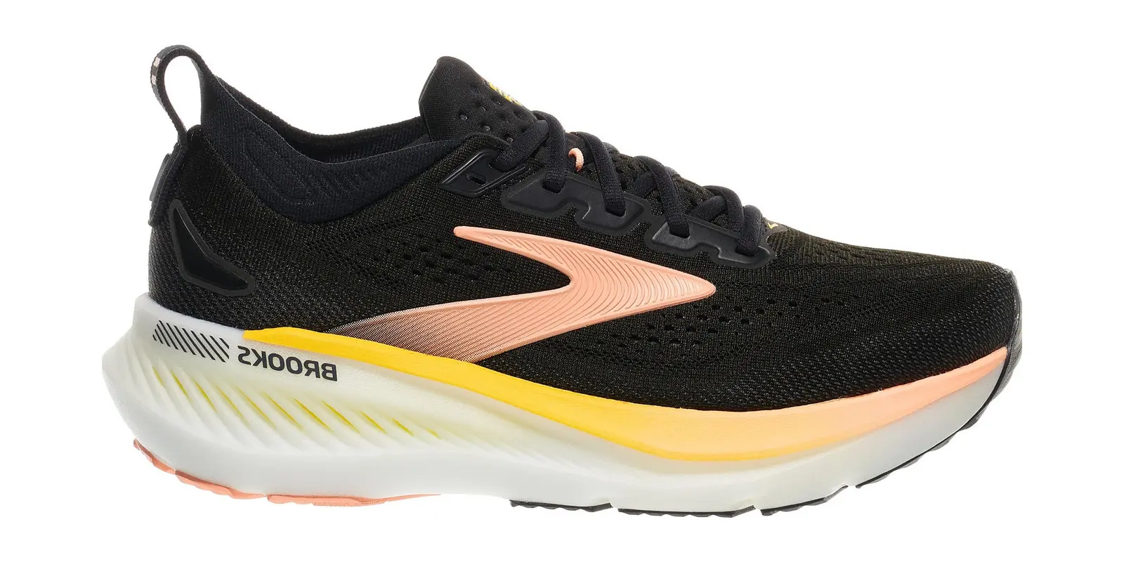 Brooks Glycerin GTS 23 in Black / Peach / Night