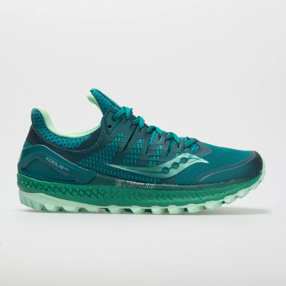 Saucony Xodus ISO 3 in Green / Aqua