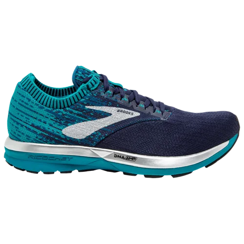 Brooks Ricochet in Navy / Blue / White