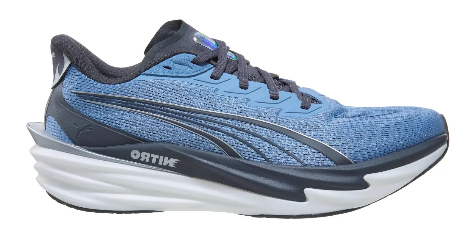 PUMA Deviate Nitro 4 in Zen Blue / Moody Grey