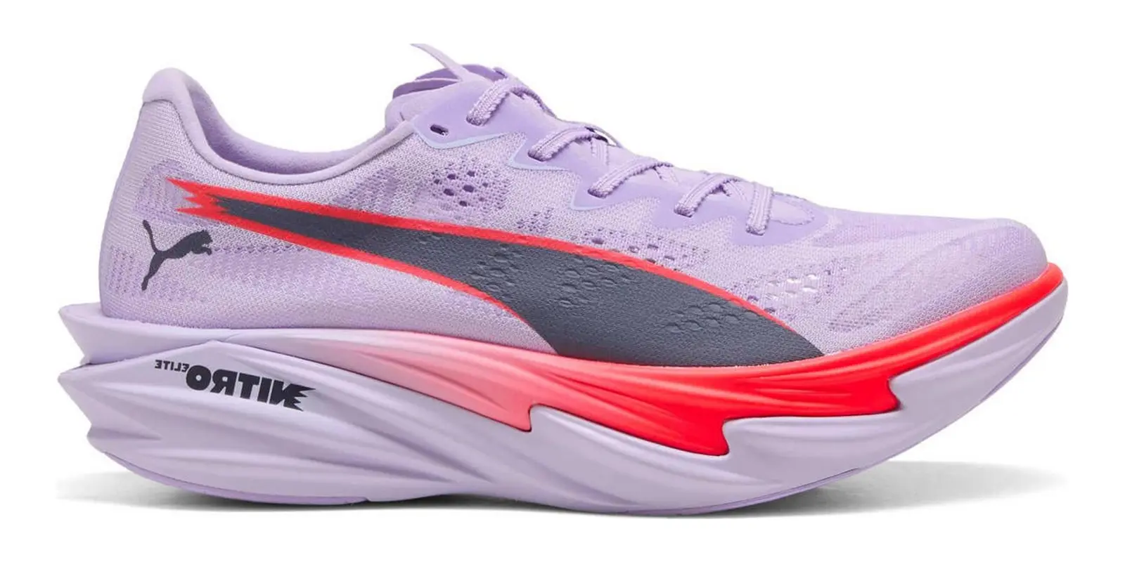 PUMA Deviate Nitro 4 in Lave / Red / Ink