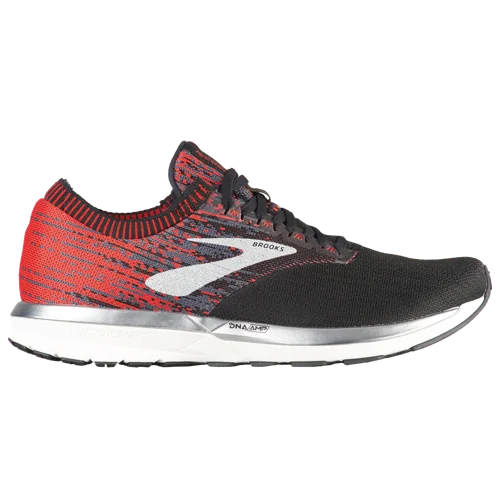 Brooks Ricochet in Black / Ebony / Red