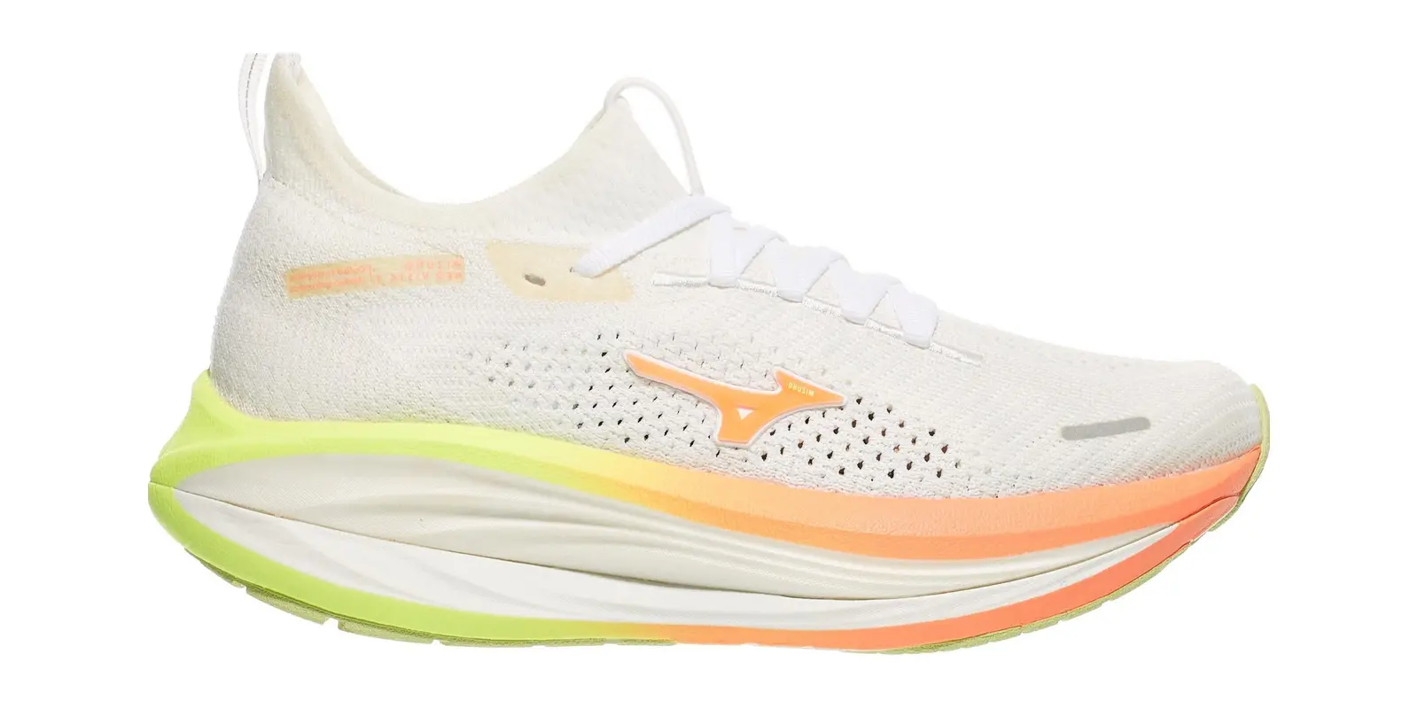 Mizuno Neo Vista 3 in White / Flamingo Coral