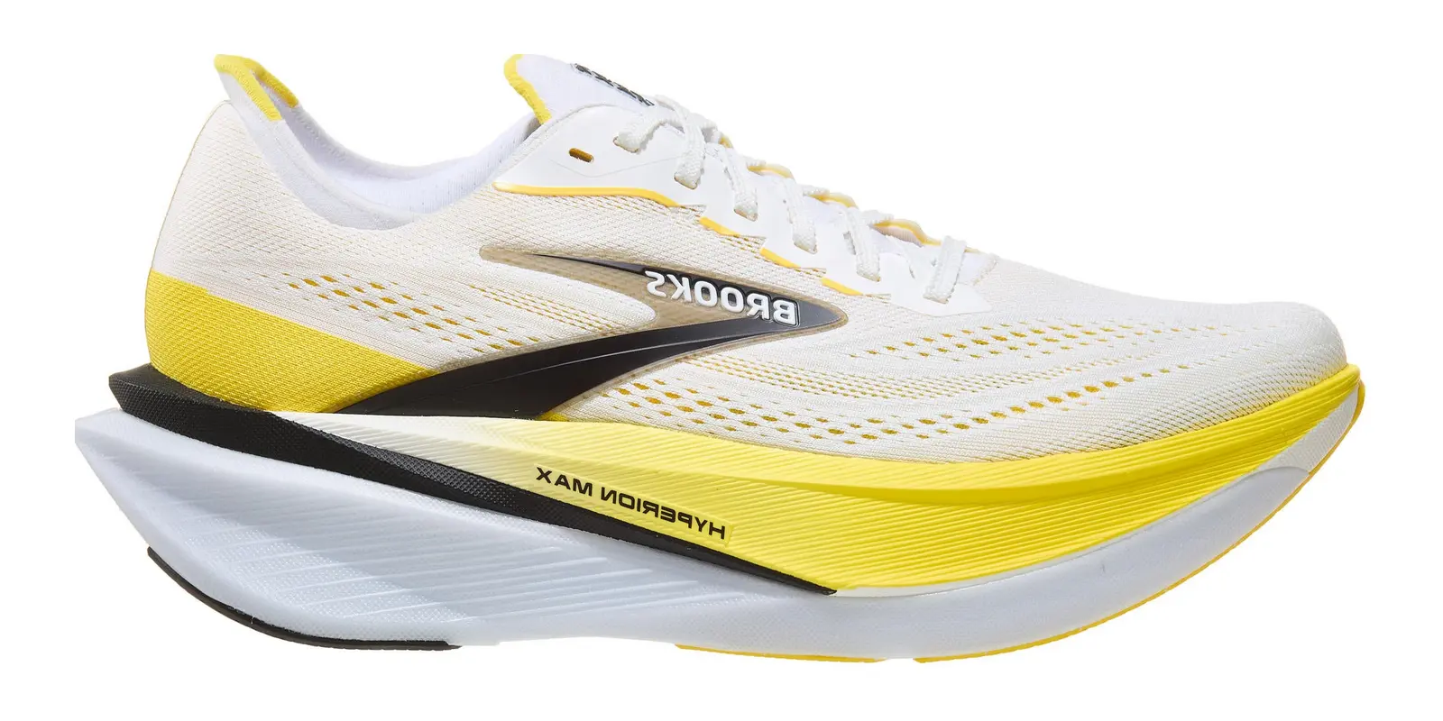Brooks Hyperion Max 4 in White / Yellow / Black
