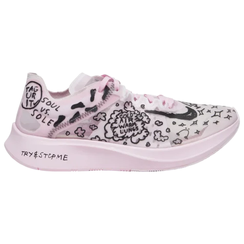 Nike Zoom Fly SP (Special Project) in White / Pink
