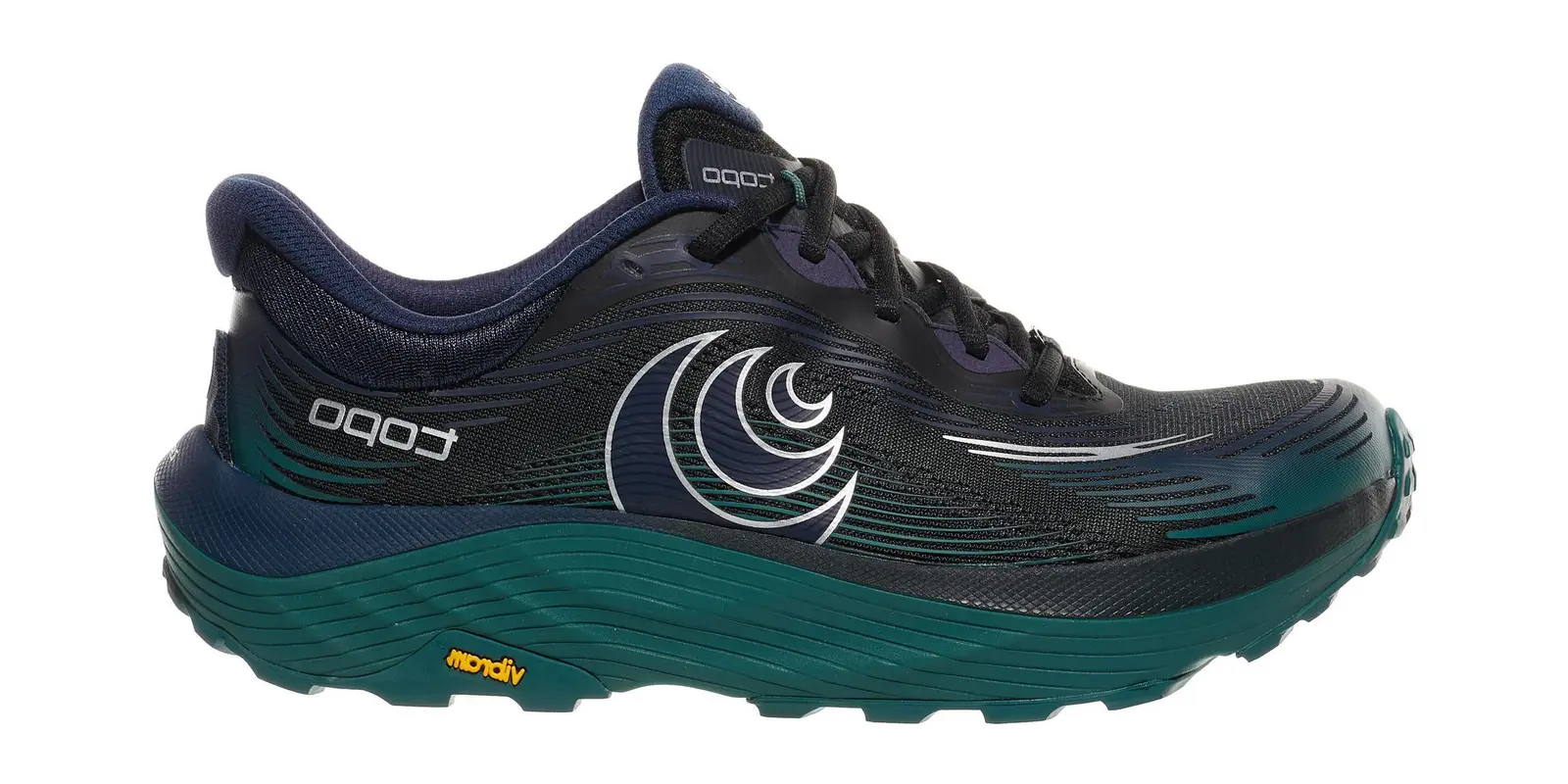 Topo Athletic Ultraventure 5 in Black / Teal