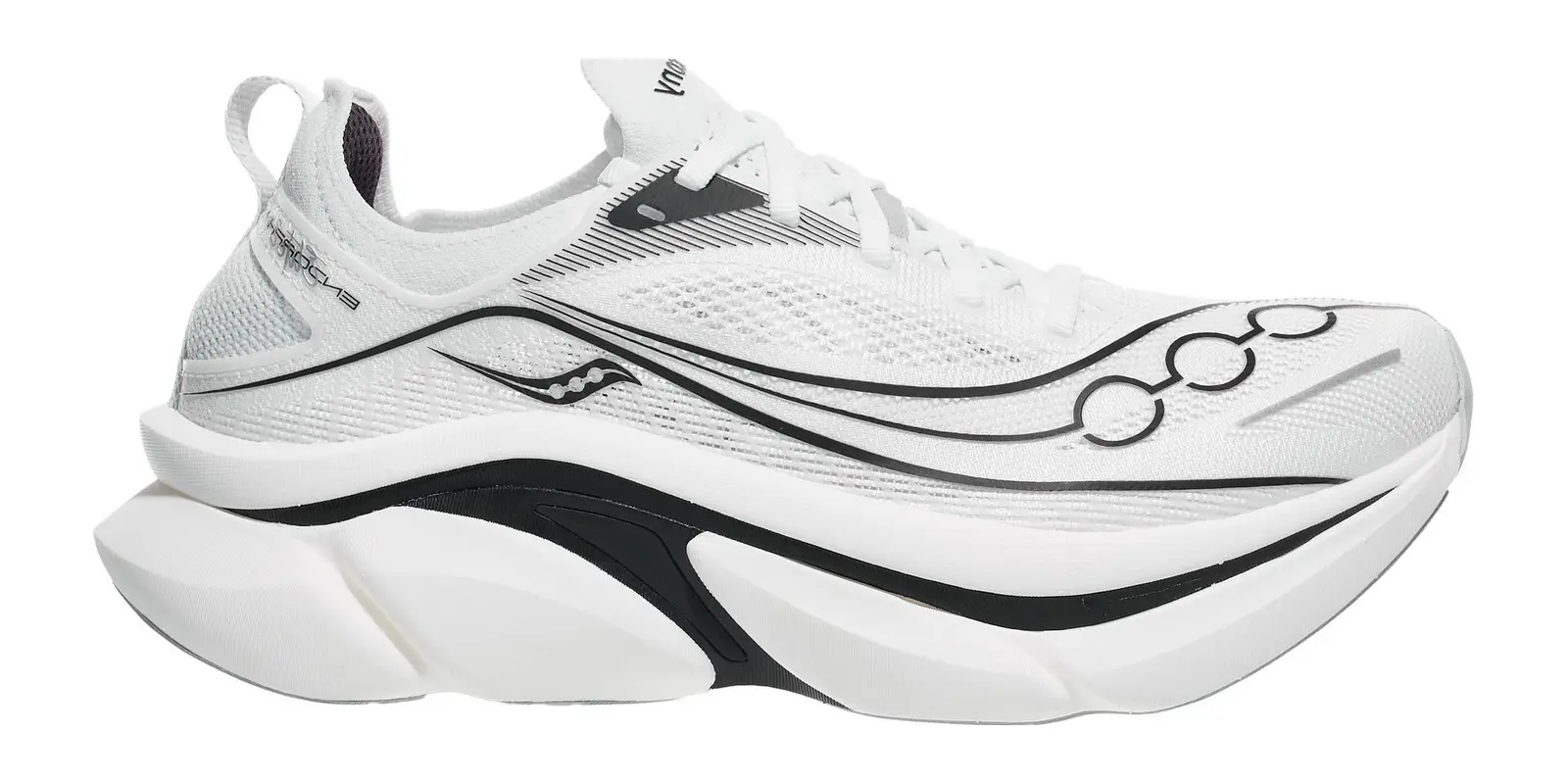 Saucony Endorphin Elite 3 in Unisex Shoes White / Black