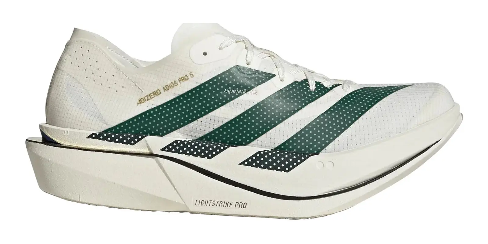 adidas adizero Adios Pro 5 in White / Green / Blue