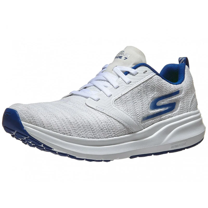 Skechers GOrun Ride 7 in White / Blue