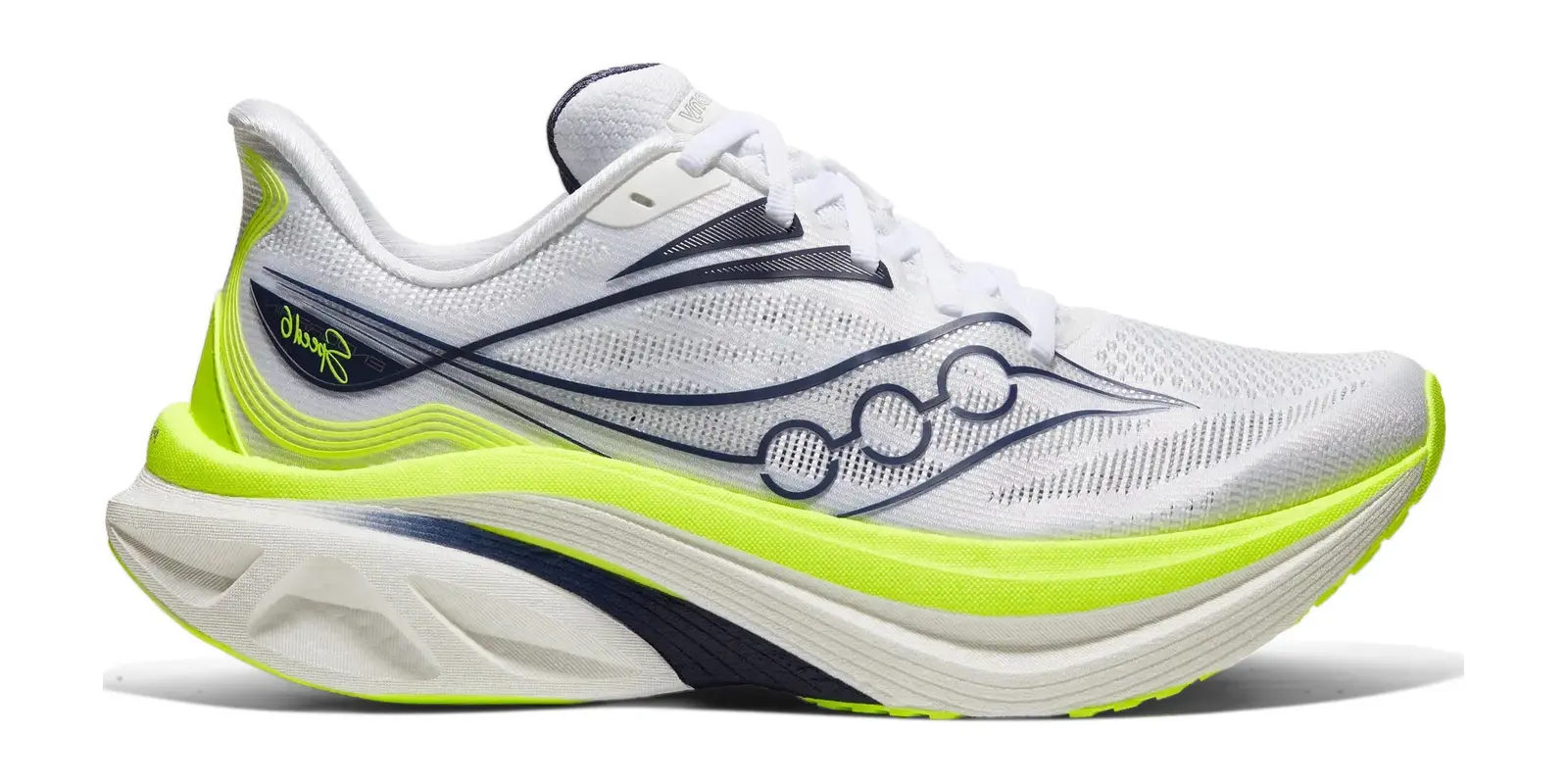 Saucony Endorphin Speed 6 in White / Citron