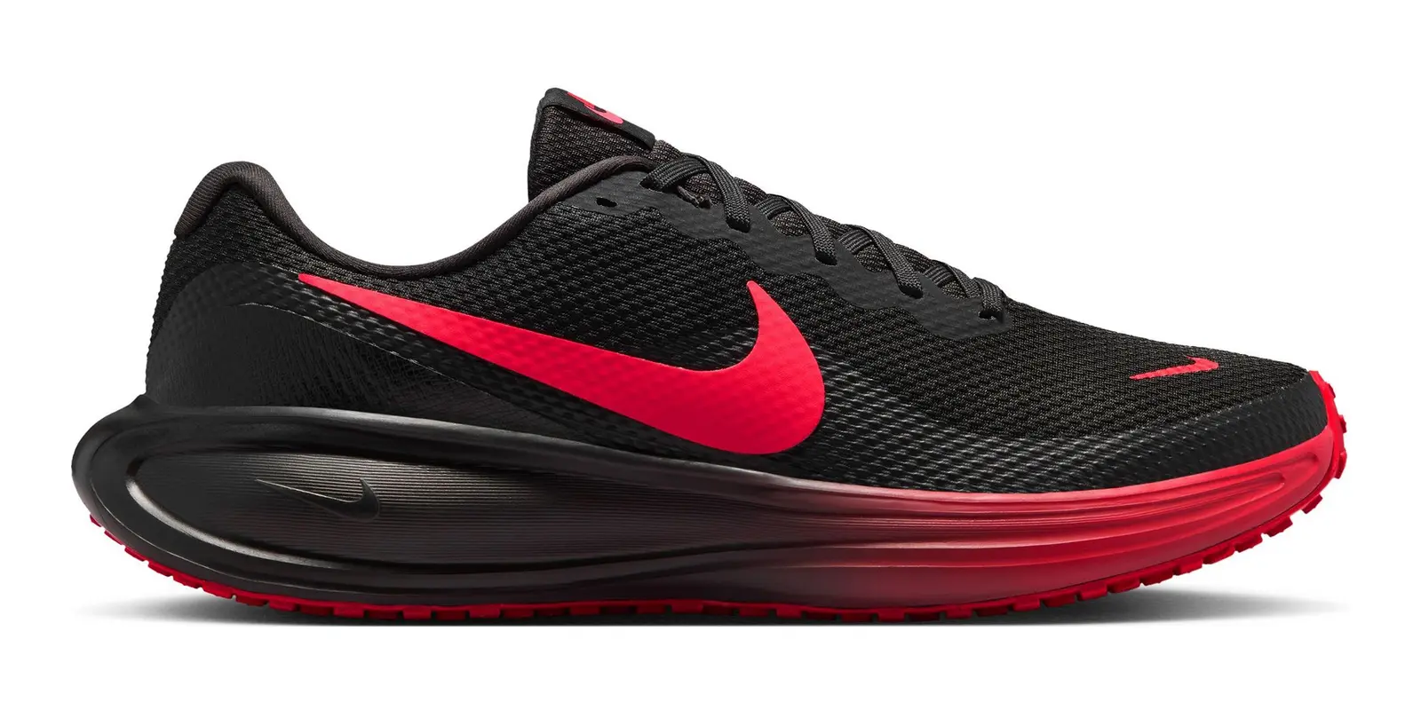 Nike Revolution 8 in Black / Red Orbit / University Red