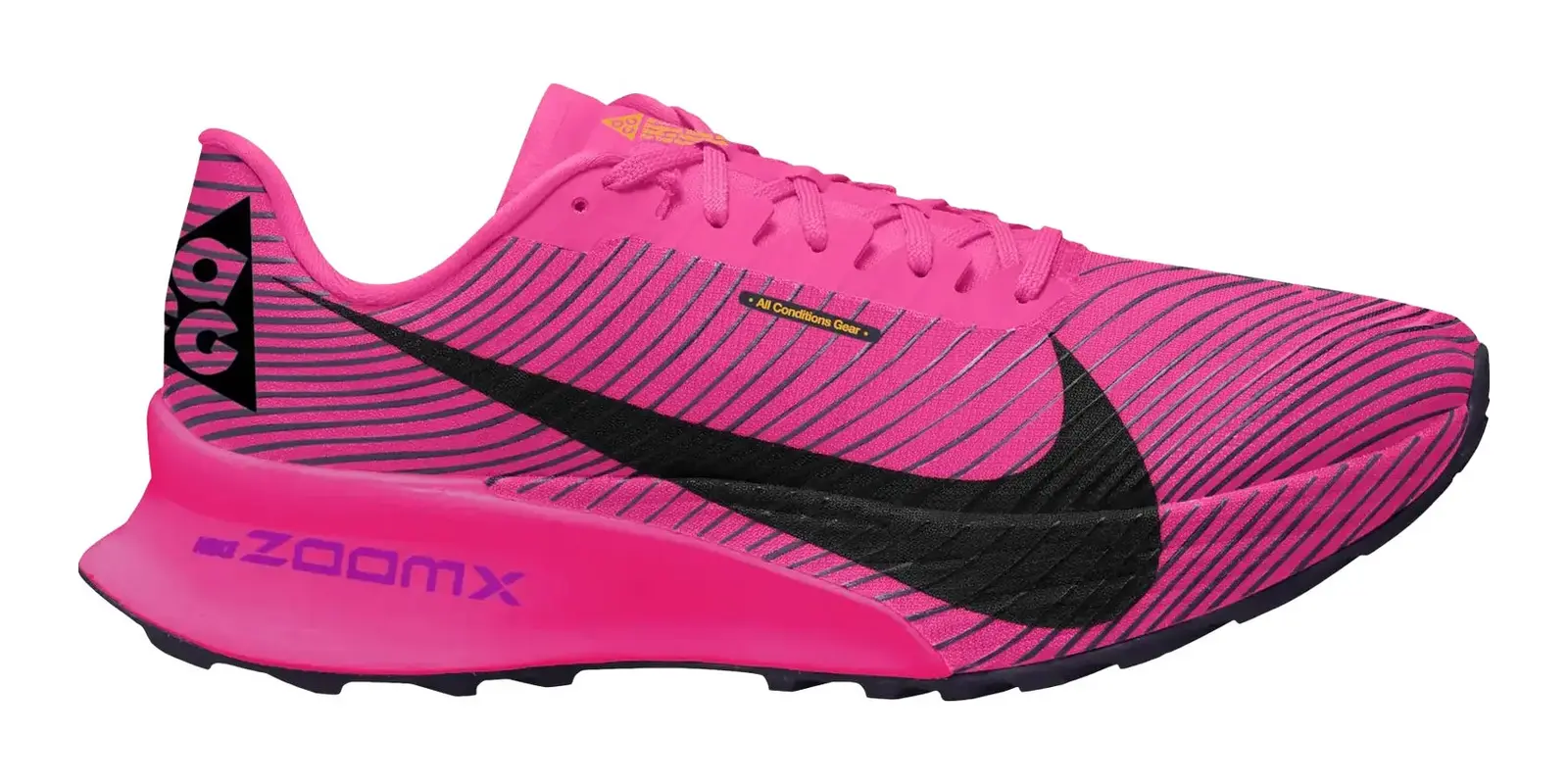 Nike ACG Ultrafly Trail in Ultrafly Trail Unisex Shoes Pink / Black / Purple