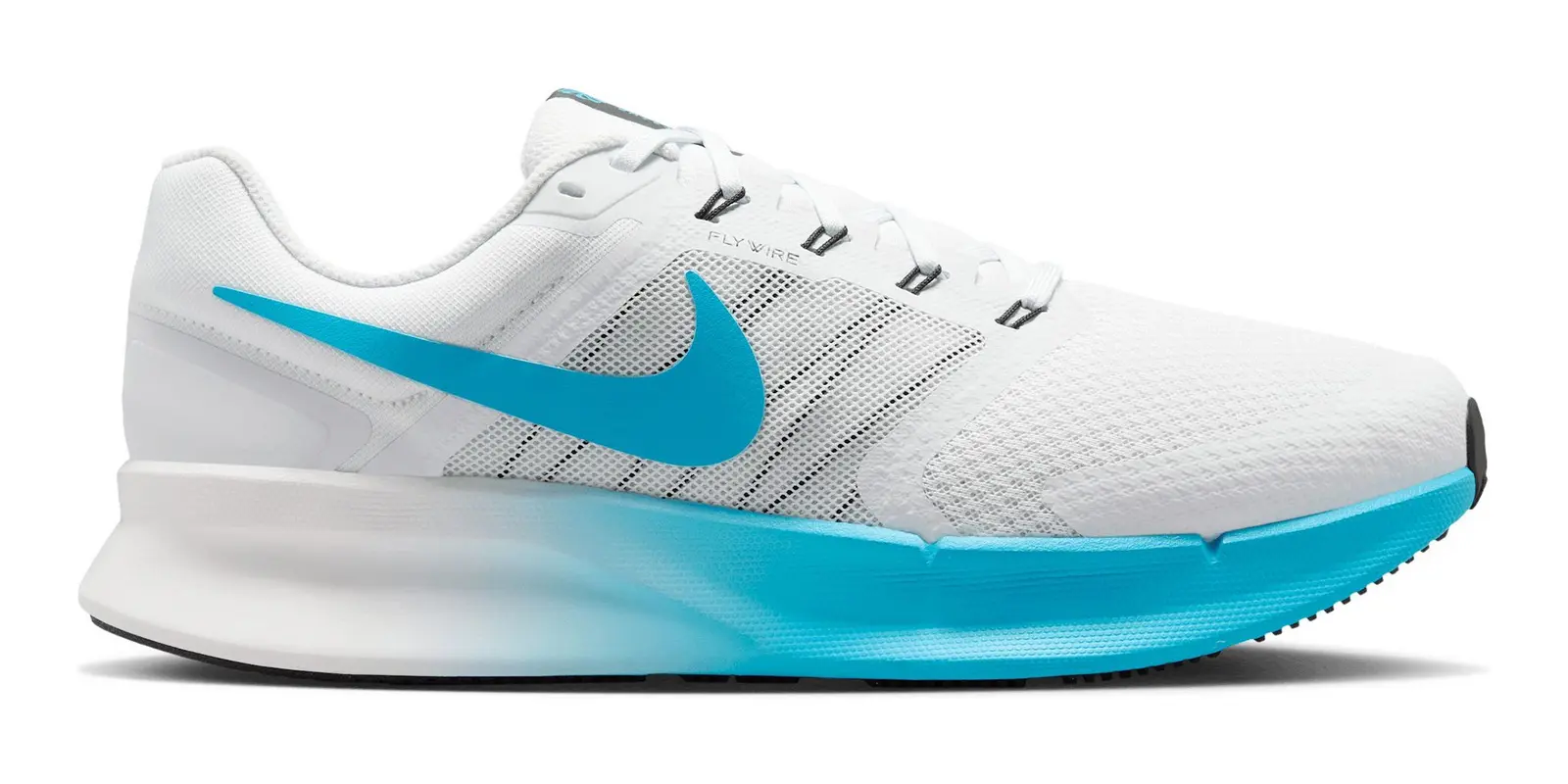 Nike Run Swift 3 in Off White / Light Current Blue / Black