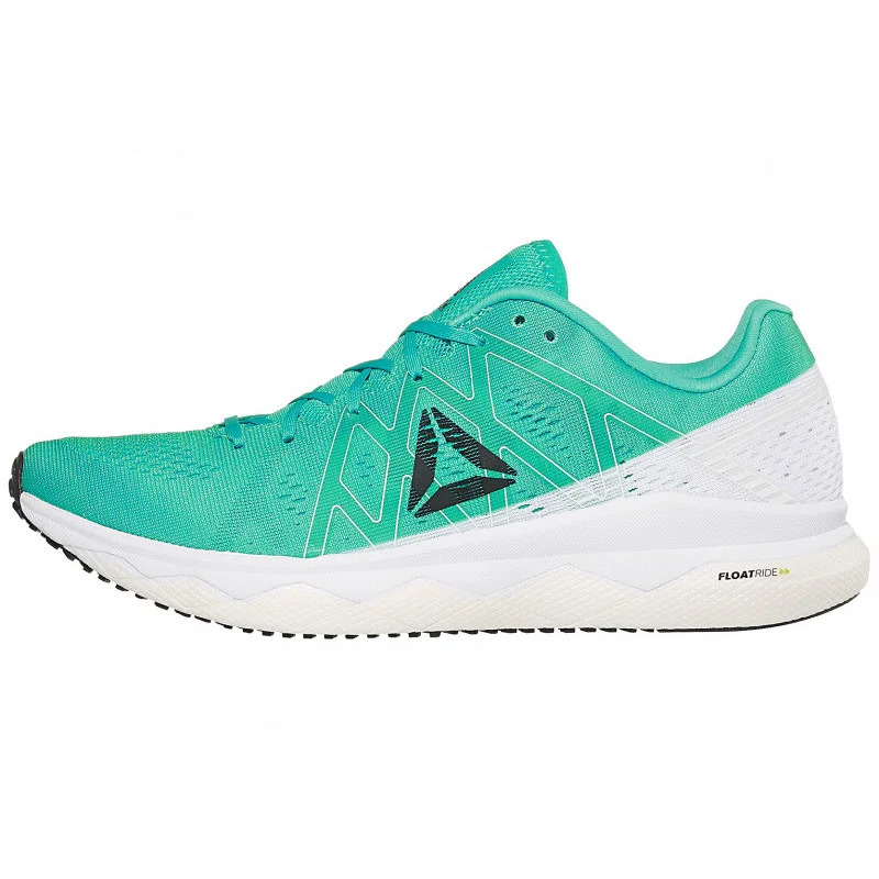 Reebok Floatride Run Fast in Teal / White / Lime