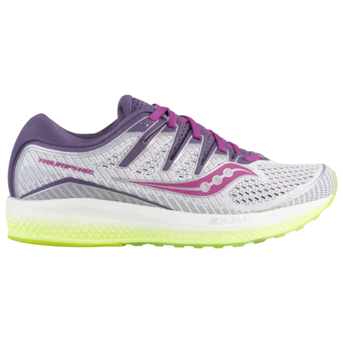 Saucony Triumph ISO 5 in White / Purple