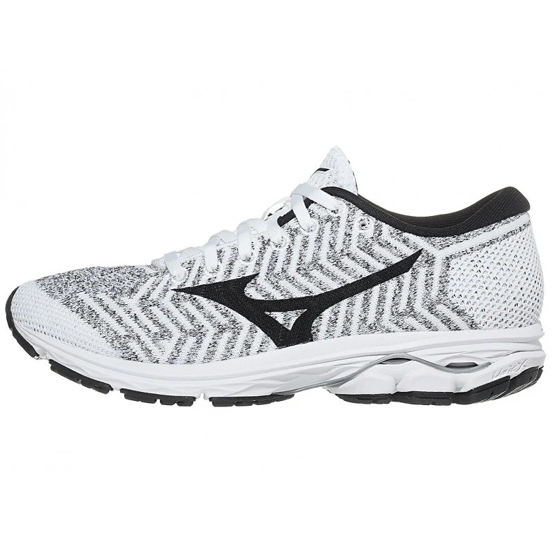 Mizuno Waveknit R2 in White / Black