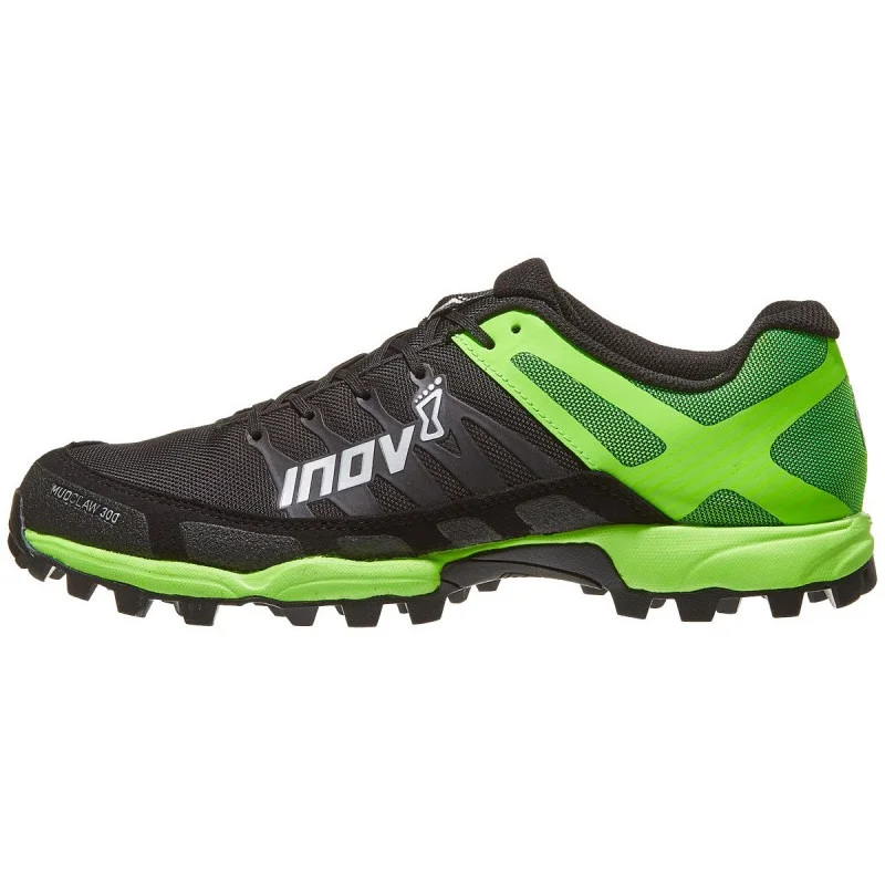 Inov-8 Mudclaw 300 in Black / Green