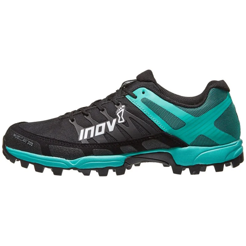 Inov-8 Mudclaw 300 in Black / Teal
