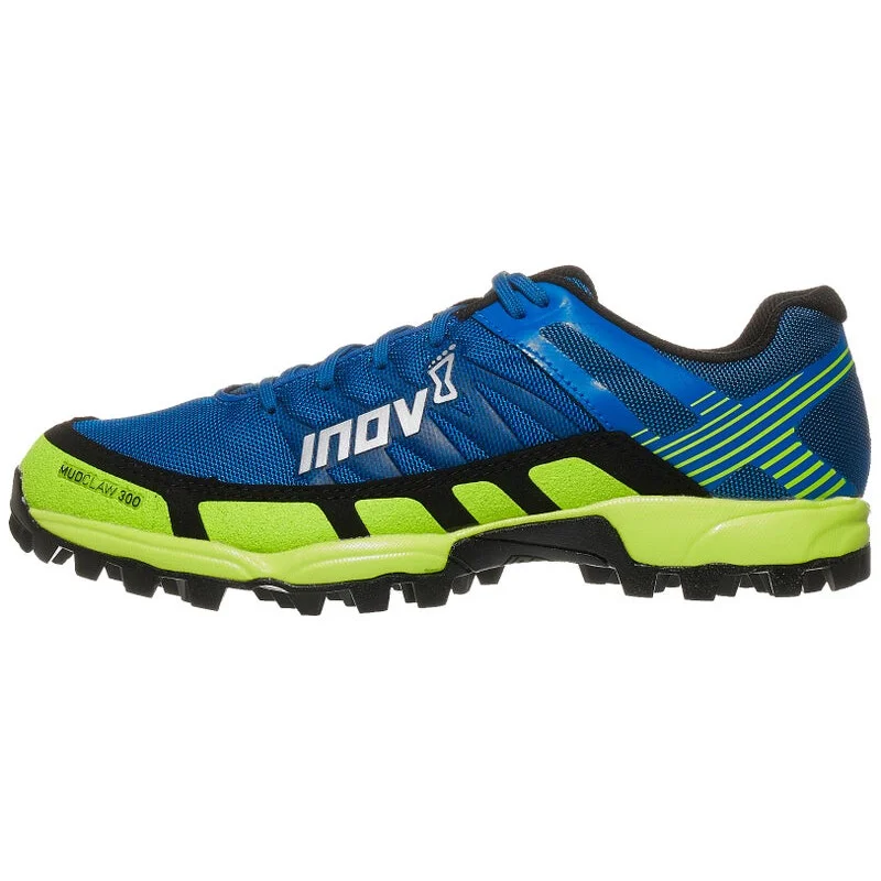 Inov-8 Mudclaw 300 in Blue / Yellow