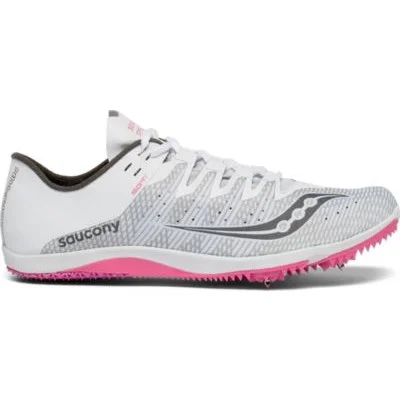 Saucony Endorphin 2 in White / Pink
