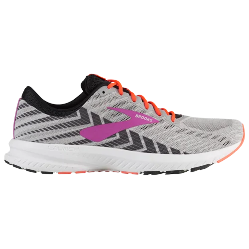 Brooks Launch 6 in Grey / Black / Purple