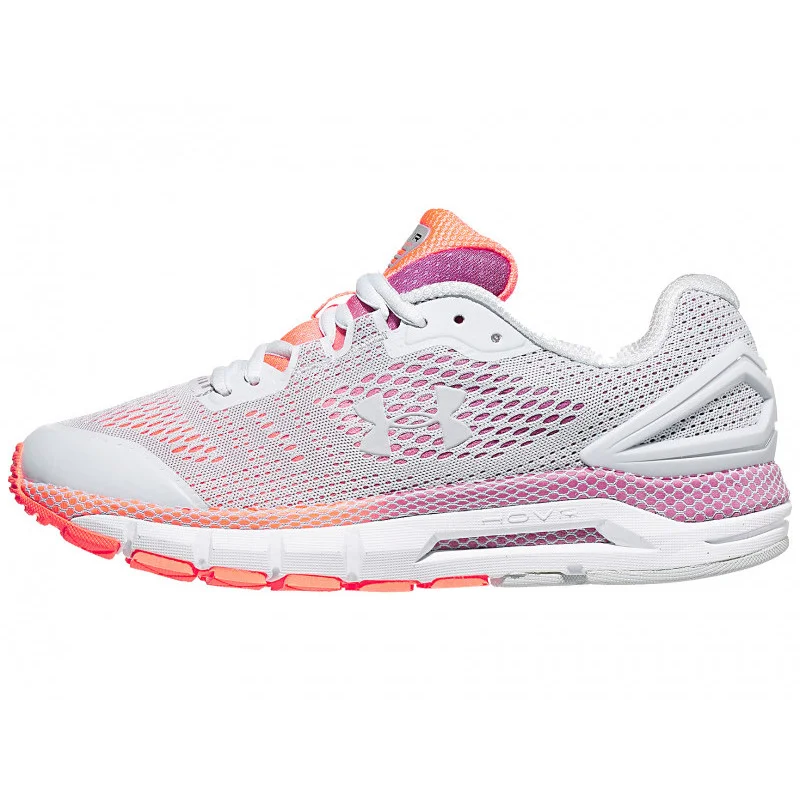 Under Armour Hovr Guardian in Grey / Pink