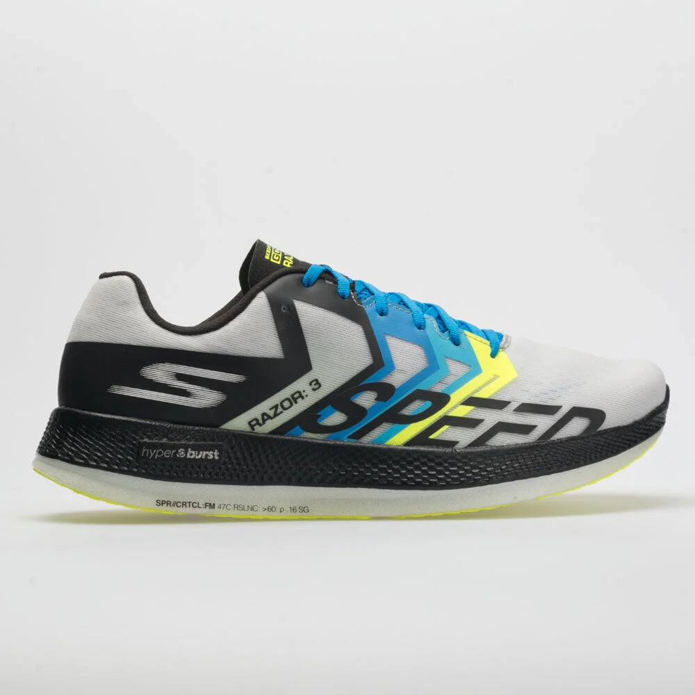 Skechers GOrun Razor 3 Hyper in Black / Grey