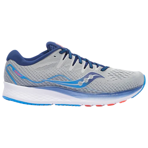 Saucony Ride ISO 2 in Grey / Blue