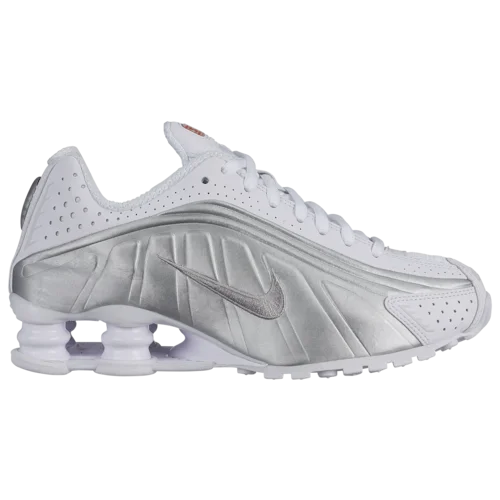 Nike Shox R4 in Whitemet