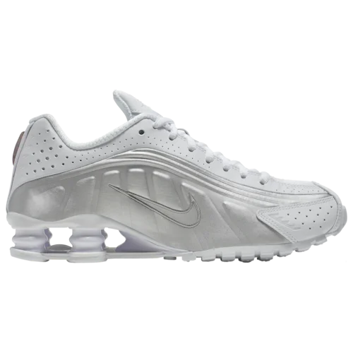 Nike Shox R4 in White / Metallic