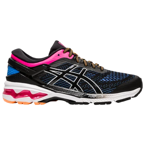 ASICS GEL-Kayano 26 in Black / Blue