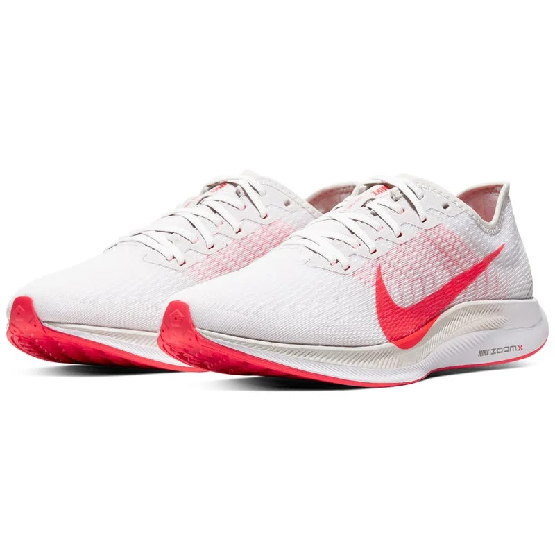 Nike Zoom Pegasus Turbo 2 in Platinum / Crimson