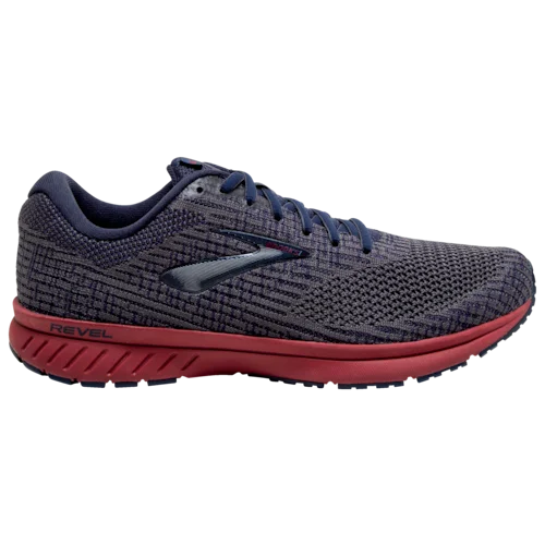 Brooks Revel 3 in Ebonypeacoatred