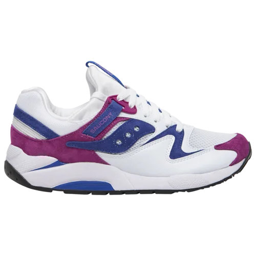 Saucony Grid 9000 in White / Purple