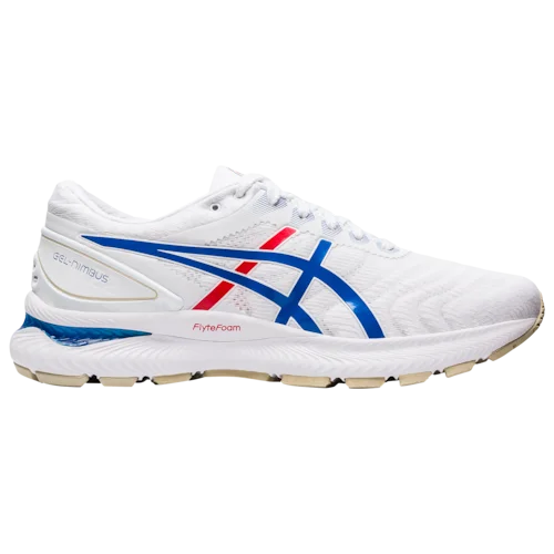 ASICS GEL-Nimbus 22 in White / Electric