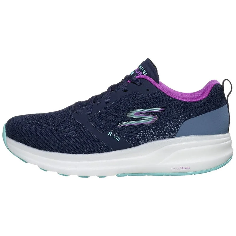 Skechers GOrun Ride 8 Hyper in Navy / Mint