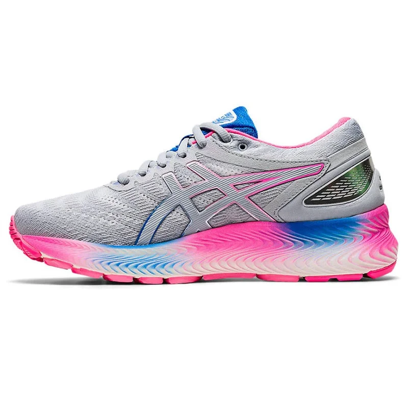 ASICS GEL-Nimbus in Grey / Pink