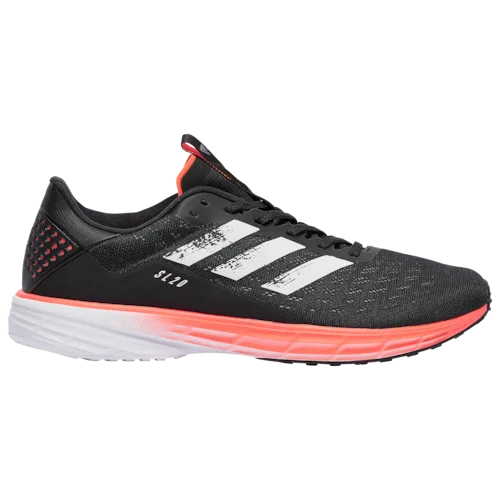 adidas SL20 in Black / White / Coral